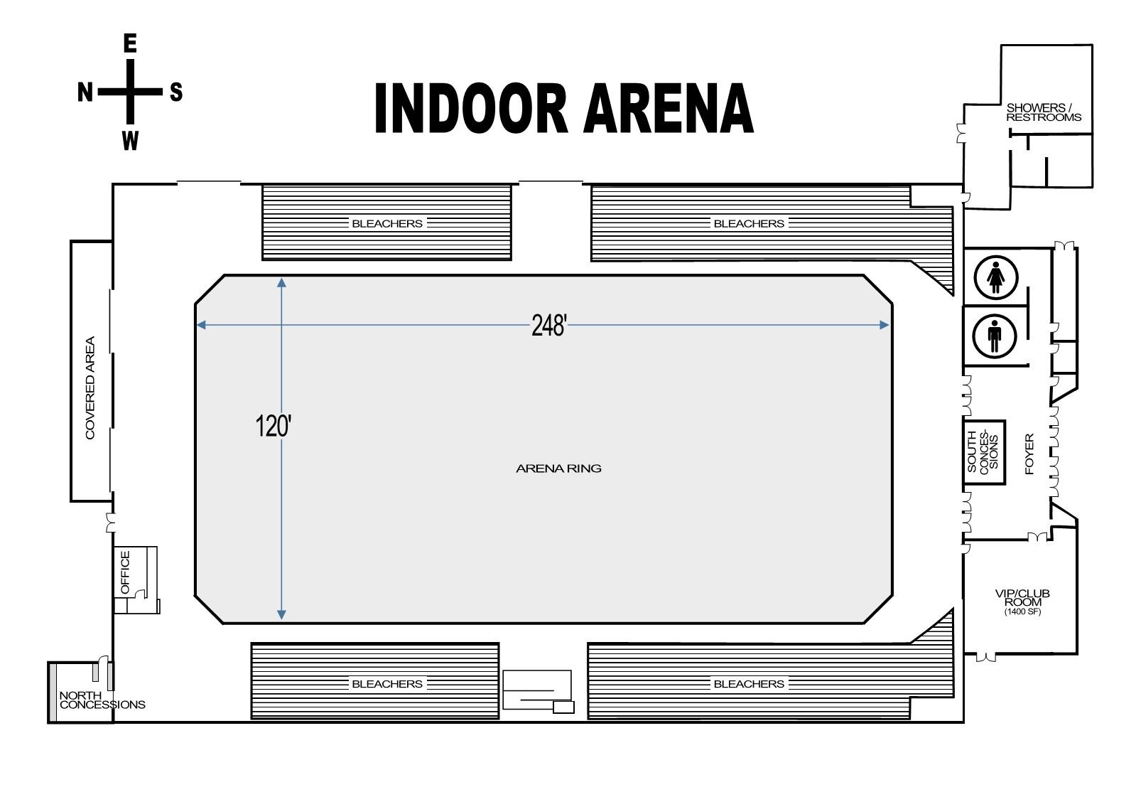 Arena Floor Plan