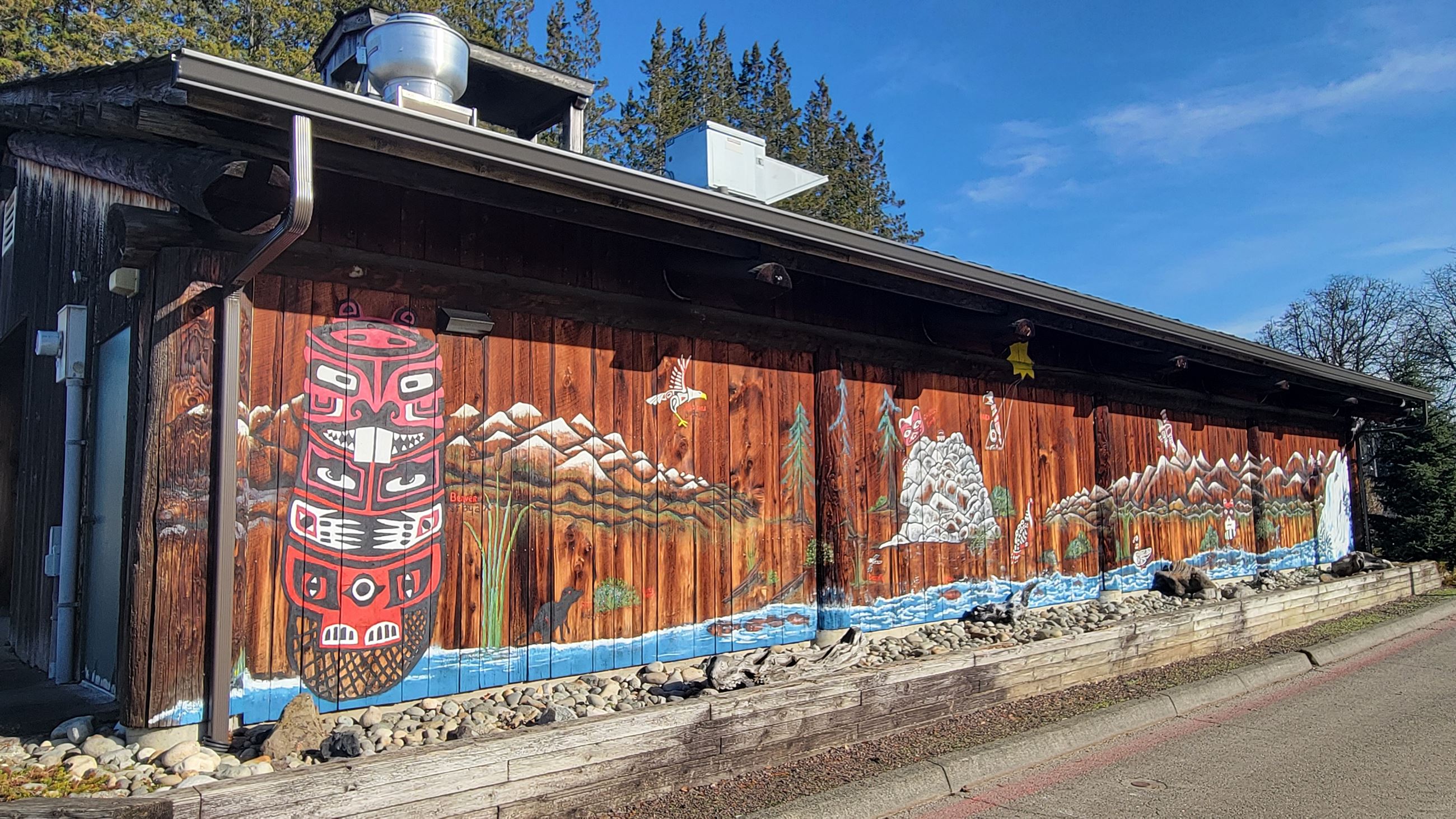 Longhouse Mural 